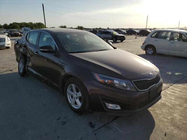 KIA OPTIMA LX 2015 with VIN 5XXGM4A77FG359116 - Photo from auction