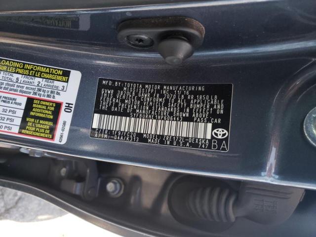 Photo 10 from auction – 2017 TOYOTA COROLLA L with VIN 5YFBURHE1HP606443