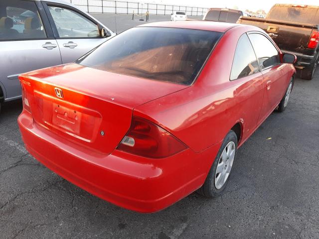 Photo 4 from auction – 2001 HONDA CIVIC SI with VIN 1HGEM22901L069256