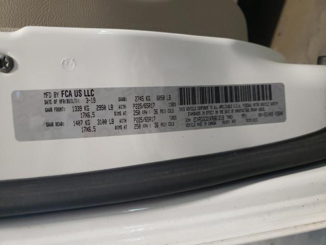 Photo 10 from auction – 2019 DODGE GRAND CARA with VIN 2C4RDGCG1KR661218