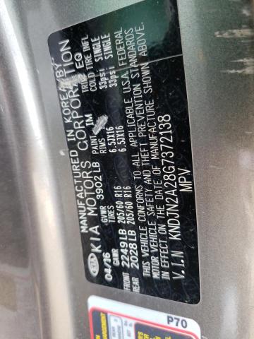 Photo 10 from auction – 2016 KIA SOUL with VIN KNDJN2A28G7372138