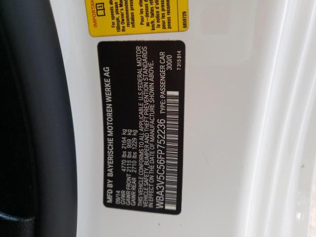 Foto 10 de la subasta – 2015 BMW 428 I con VIN WBA3V5C56FP752236