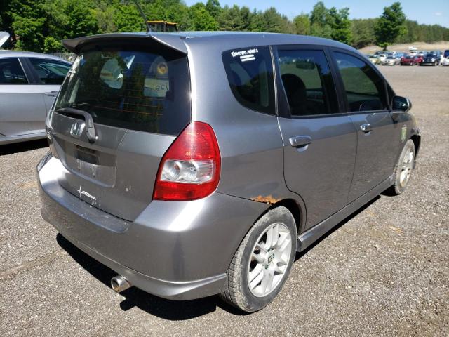 Photo 4 from auction – 2007 HONDA FIT with VIN JHMGD38427S818838