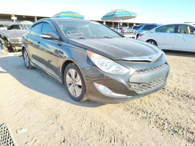 HYUNDAI SONATA HYB 2014 with VIN KMHEC4A43EA110883 - Photo from auction