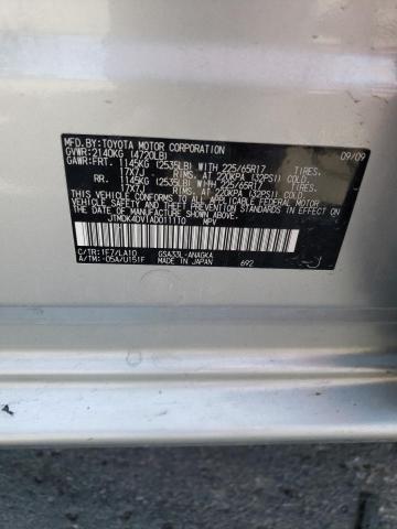 Photo 10 from auction – 2010 TOYOTA RAV4 LIMIT with VIN JTMDK4DV1AD011110