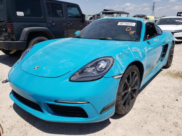 Photo 2 from auction – 2018 PORSCHE CAYMAN with VIN WP0AA2A80JK260227