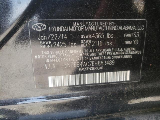 Photo 10 from auction – 2014 HYUNDAI SONATA GLS with VIN 5NPEB4AC7EH883489
