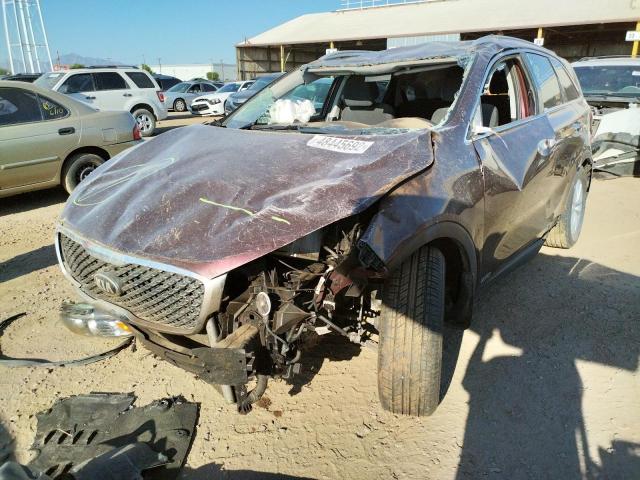Photo 2 from auction – 2017 KIA SORENTO LX with VIN 5XYPGDA35HG303601
