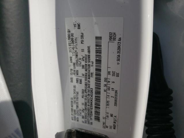 Photo 10 from auction – 2019 FORD F150 SUPER with VIN 1FTEW1E59KKC43263