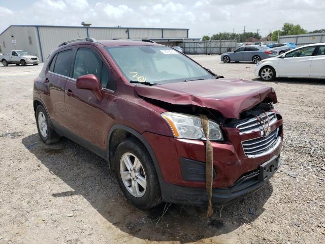 CHEVROLET TRAX 1LT 2016 with VIN 3GNCJPSB0GL155251 - Photo from auction