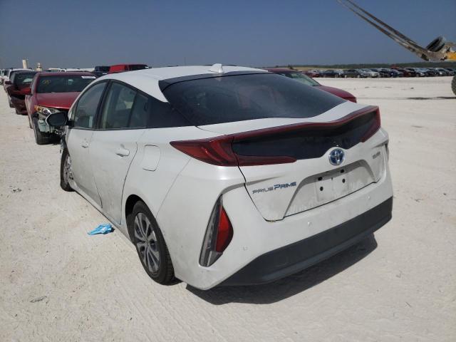 Photo 3 from auction – 2021 TOYOTA PRIUS PRIM with VIN JTDKAMFP1M3172785