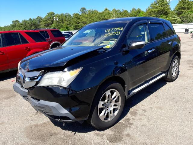 Photo 2 from auction – 2009 ACURA MDX TECHNO with VIN 2HNYD28699H532393