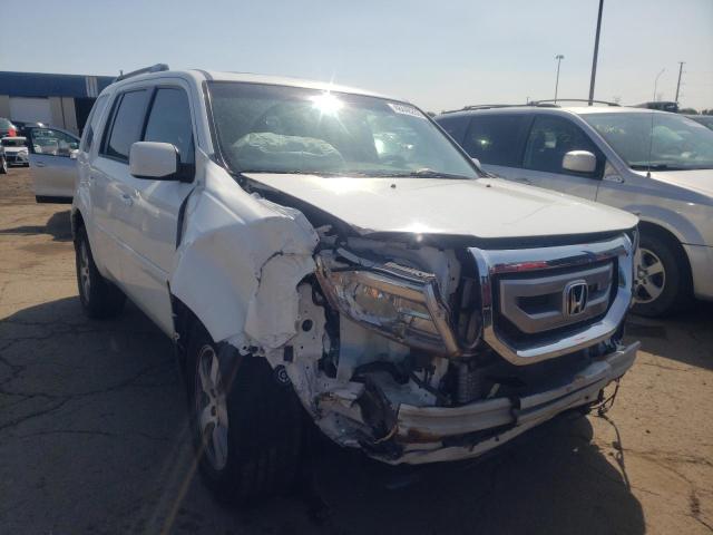 HONDA PILOT EXL 2011 with VIN 5FNYF4H5XBB049946 - Photo from auction