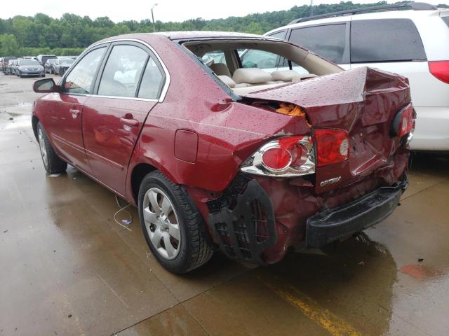 Photo 3 from auction – 2007 KIA OPTIMA LX with VIN KNAGE123975159865