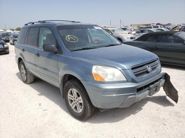 HONDA PILOT EXL 2005 with VIN 2HKYF18705H566789 - Photo from auction