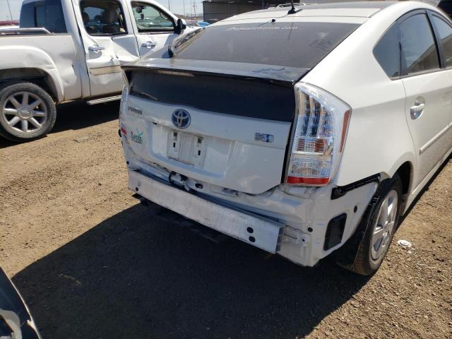 Photo 9 from auction – 2010 TOYOTA PRIUS with VIN JTDKN3DUXA0192599