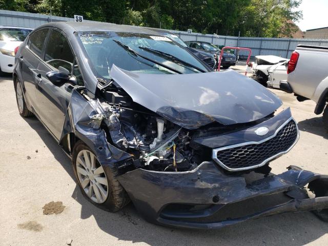 KIA FORTE EX 2014 with VIN KNAFX4A81E5100746 - Photo from auction