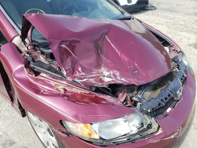 Photo 9 from auction – 2010 HONDA CIVIC LX with VIN 19XFA1F50AE084328