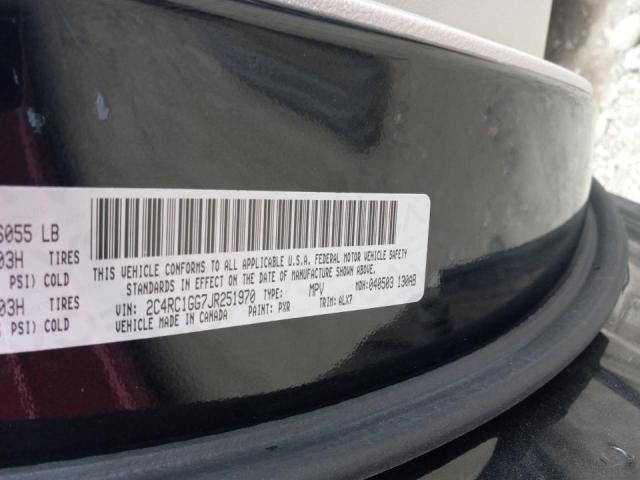 Photo 10 from auction – 2018 CHRYSLER PACIFICA L with VIN 2C4RC1GG7JR251970