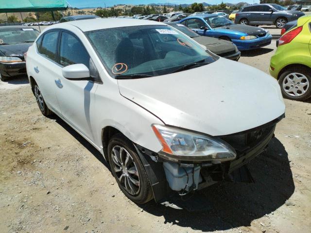 NISSAN SENTRA S 2014 with VIN 3N1AB7AP3EL625573 - Photo from auction