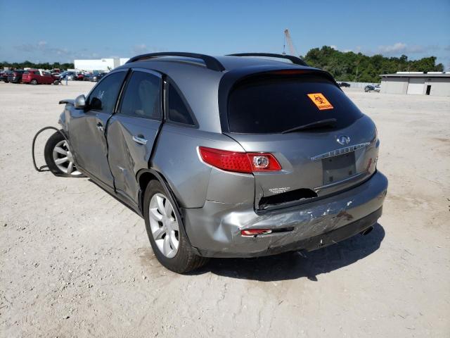 Photo 3 from auction – 2005 INFINITI FX35 with VIN JNRAS08W45X215645