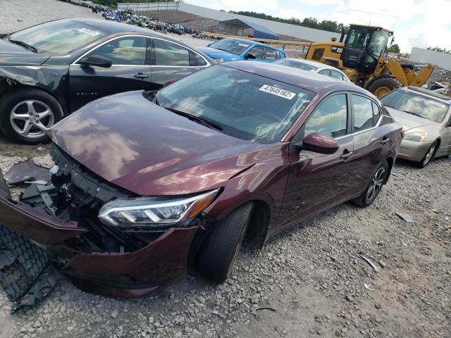 Photo 2 from auction – 2021 NISSAN SENTRA with VIN 3N1AB8CV6MY220178