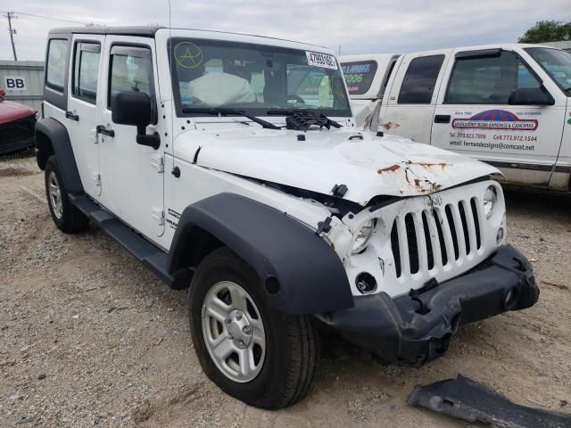 JEEP WRANGLER U 2017 with VIN 1C4BJWDG4HL743013 - Photo from auction