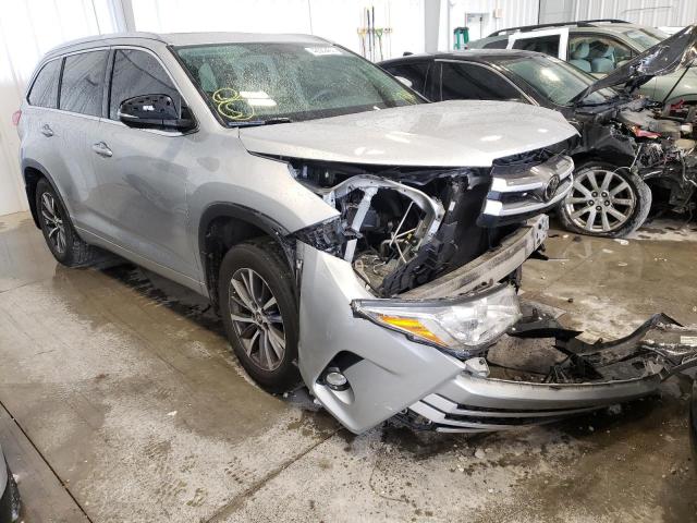 TOYOTA HIGHLANDER 2017 with VIN 5TDJZRFH5HS513085 - Photo from auction