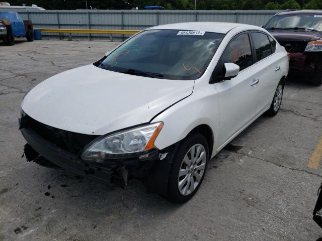 Photo 2 from auction – 2014 NISSAN SENTRA S with VIN 3N1AB7AP1EL662721