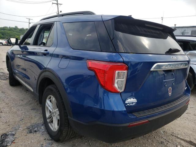 Photo 3 from auction – 2021 FORD EXPLORER X with VIN 1FMSK8DH6MGA57801