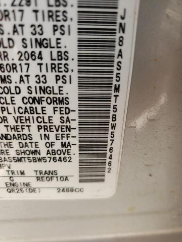 Photo 10 from auction – 2011 NISSAN ROGUE S with VIN JN8AS5MT5BW576462