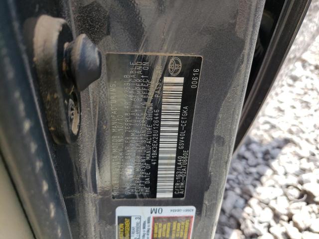 Photo 10 from auction – 2011 TOYOTA CAMRY SE with VIN 4T1BK3EK2BU126446