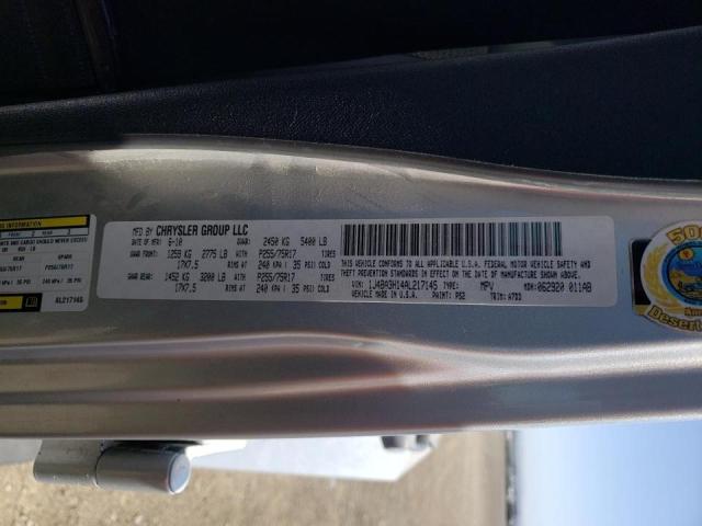 Photo 10 from auction – 2010 JEEP WRANGLER U with VIN 1J4BA3H14AL217145
