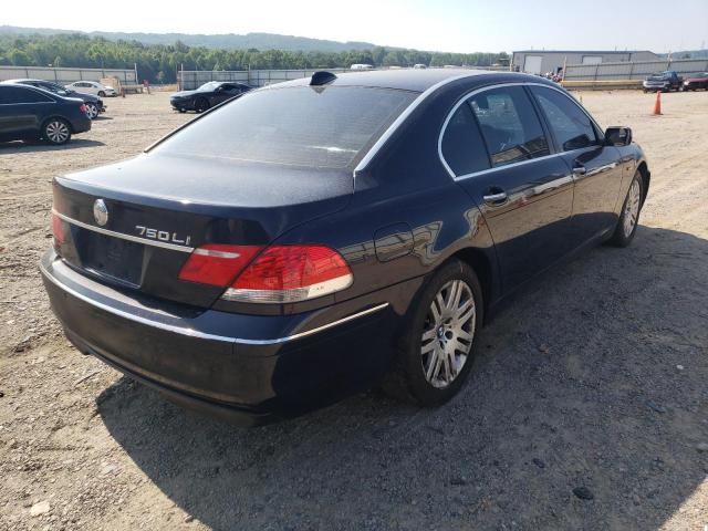Photo 4 from auction – 2006 BMW 750 LI with VIN WBAHN83566DT36700