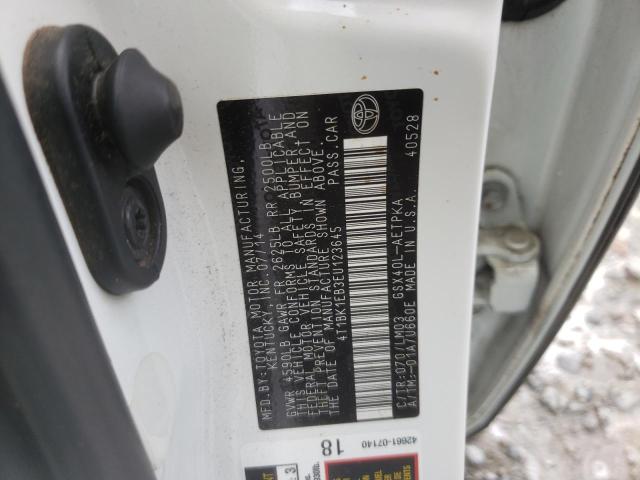 Photo 10 from auction – 2014 TOYOTA AVALON BAS with VIN 4T1BK1EB3EU123645