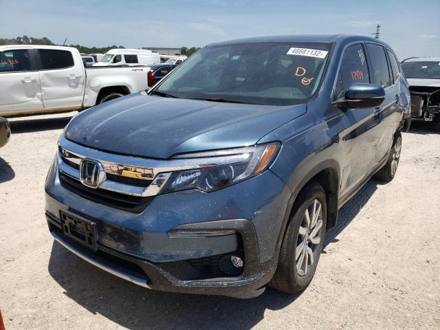 Photo 2 from auction – 2021 HONDA PILOT EXL with VIN 5FNYF5H50MB039077