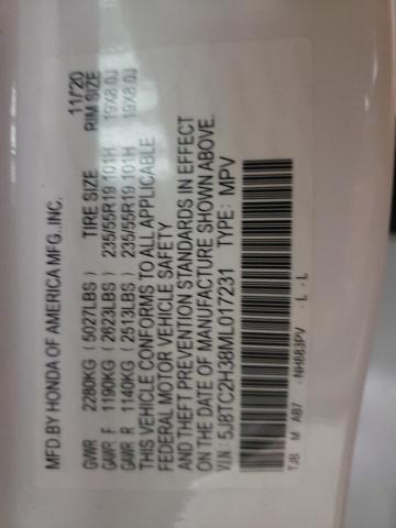 Photo 10 from auction – 2021 ACURA RDX with VIN 5J8TC2H38ML017231
