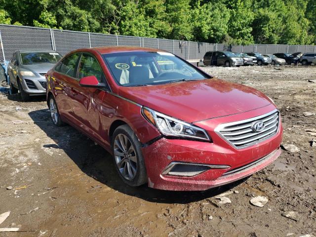 HYUNDAI SONATA SE 2016 with VIN 5NPE24AF3GH279726 - Photo from auction