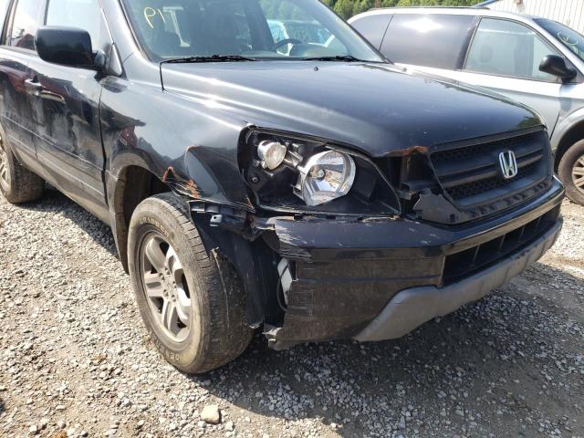 Photo 9 from auction – 2005 HONDA PILOT EXL with VIN 2HKYF18595H518836