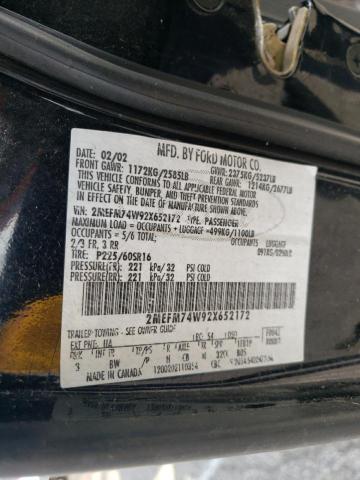 Photo 10 from auction – 2002 MERCURY GRAND MARQ with VIN 2MEFM74W92X652172