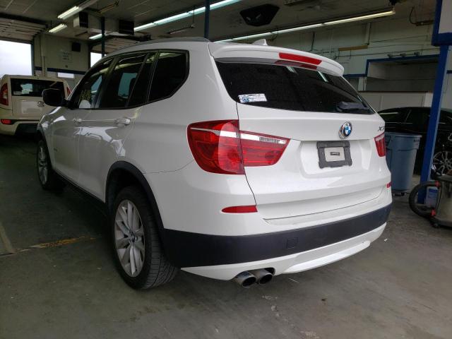 Photo 3 from auction – 2013 BMW X3 XDRIVE2 with VIN 5UXWX9C50D0A17244