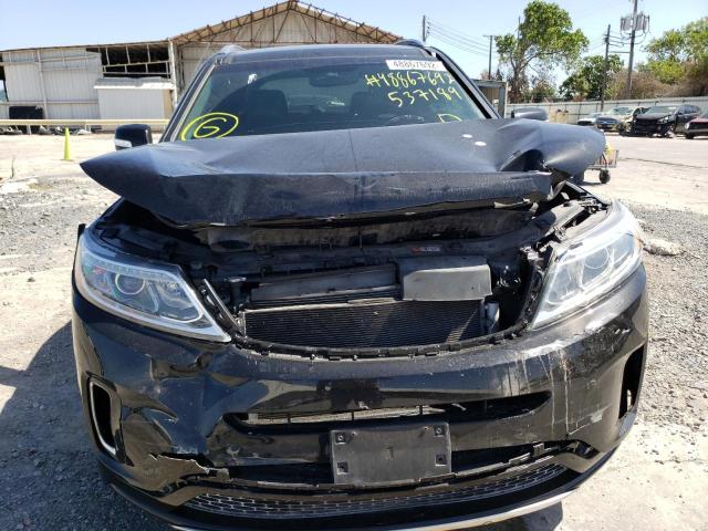 Photo 9 from auction – 2014 KIA SORENTO SX with VIN 5XYKW4A76EG537189