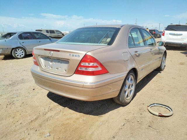 Photo 4 from auction – 2004 MERCEDES-BENZ C 240 with VIN WDBRF61JX4E018142