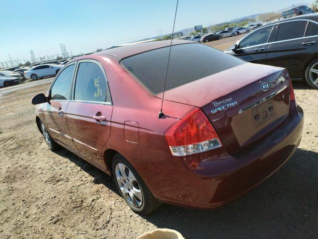 Photo 3 from auction – 2007 KIA SPECTRA EX with VIN KNAFE122775432076