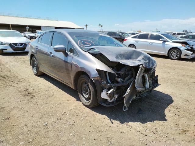 HONDA CIVIC LX 2015 with VIN 19XFB2F52FE270107 - Photo from auction