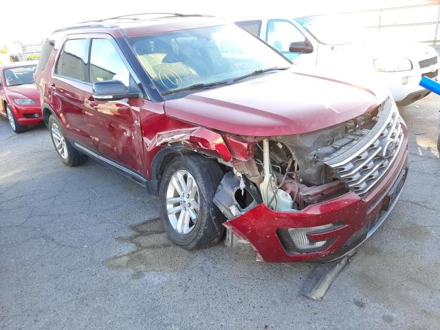 FORD EXPLORER X 2017 with VIN 1FM5K7D88HGB43804 - Photo from auction