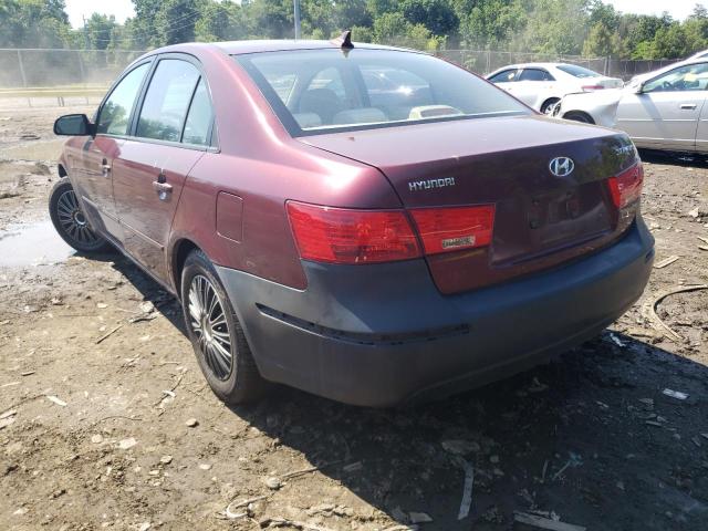 Photo 3 from auction – 2009 HYUNDAI SONATA GLS with VIN 5NPET46C19H464498