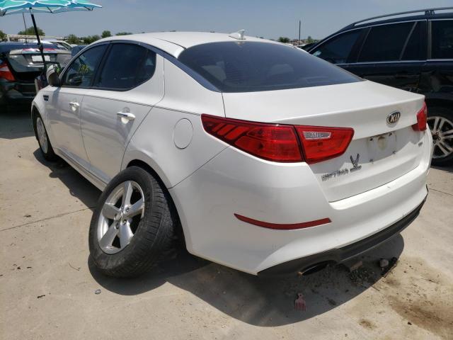 Photo 3 from auction – 2014 KIA OPTIMA LX with VIN 5XXGM4A70EG324349