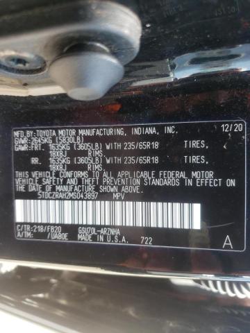 Photo 10 from auction – 2021 TOYOTA HIGHLANDER with VIN 5TDCZRAH2MS043897