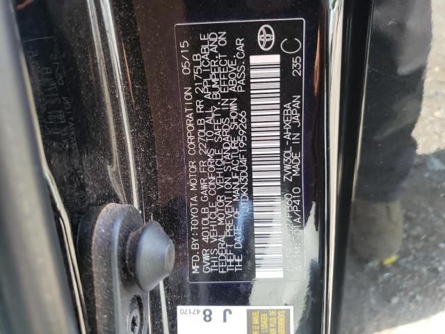 Photo 10 from auction – 2015 TOYOTA PRIUS with VIN JTDKN3DU4F1959266